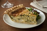 Spinach And Goat Cheese Quiche 6"