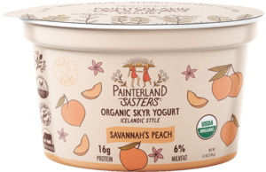 Savannah’s Peach Yogurt Cup