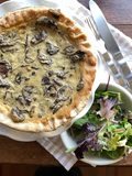 Roasted Mushroom Quiche 6"